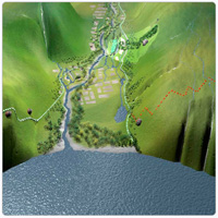 3d modeling map